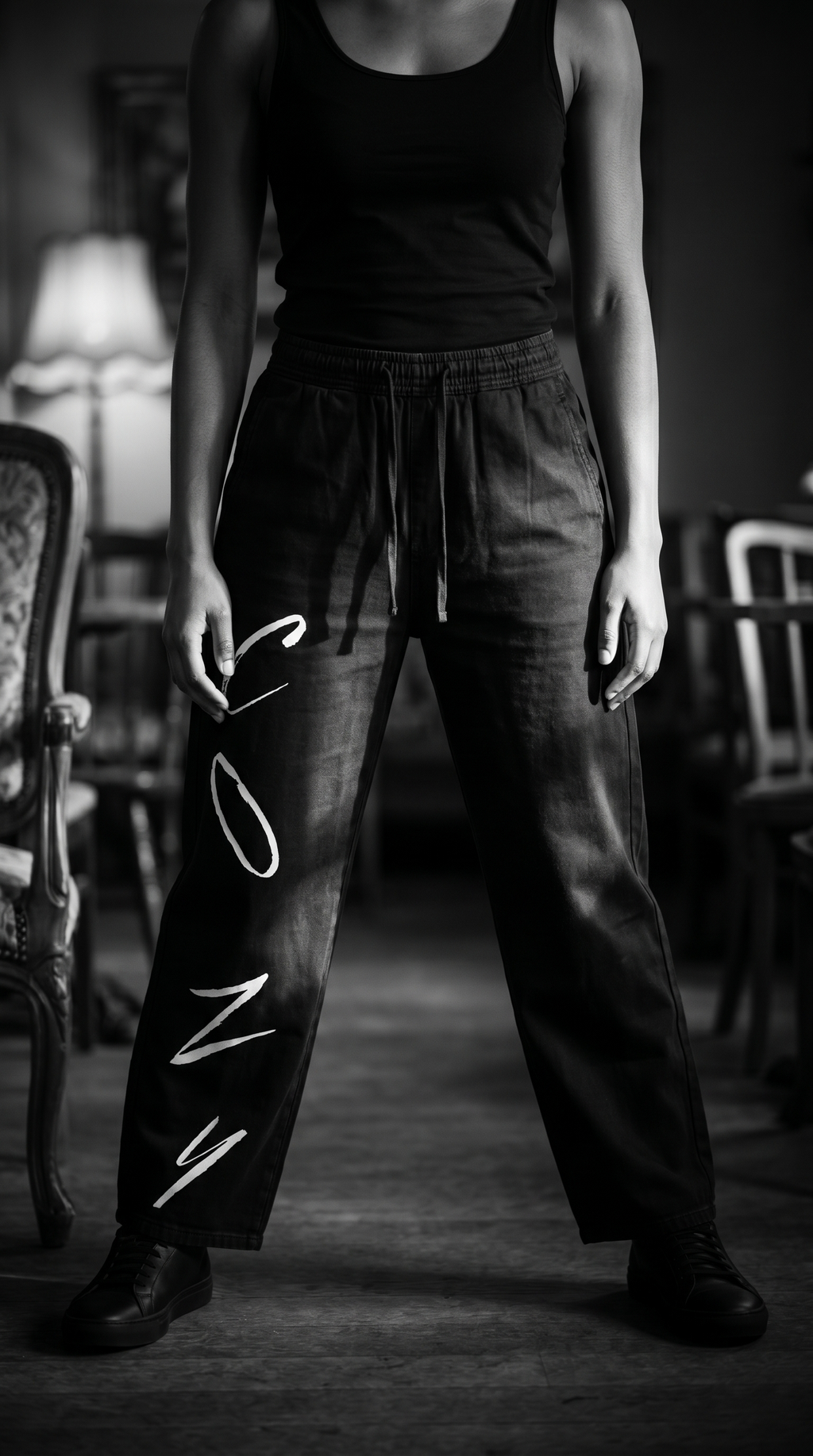 Unisex Vintage Wash Loose Sweatpants