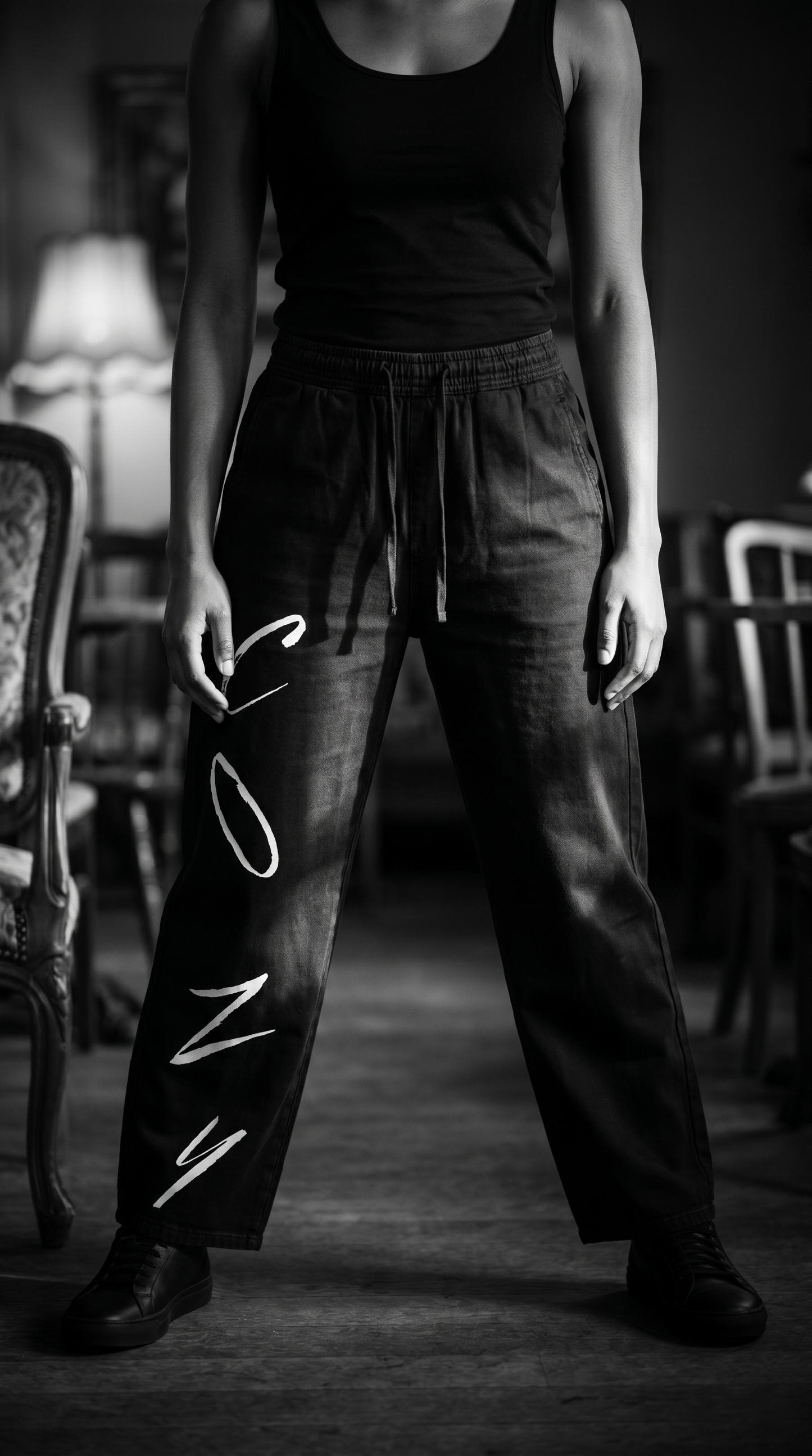 Unisex Vintage Wash Loose Sweatpants