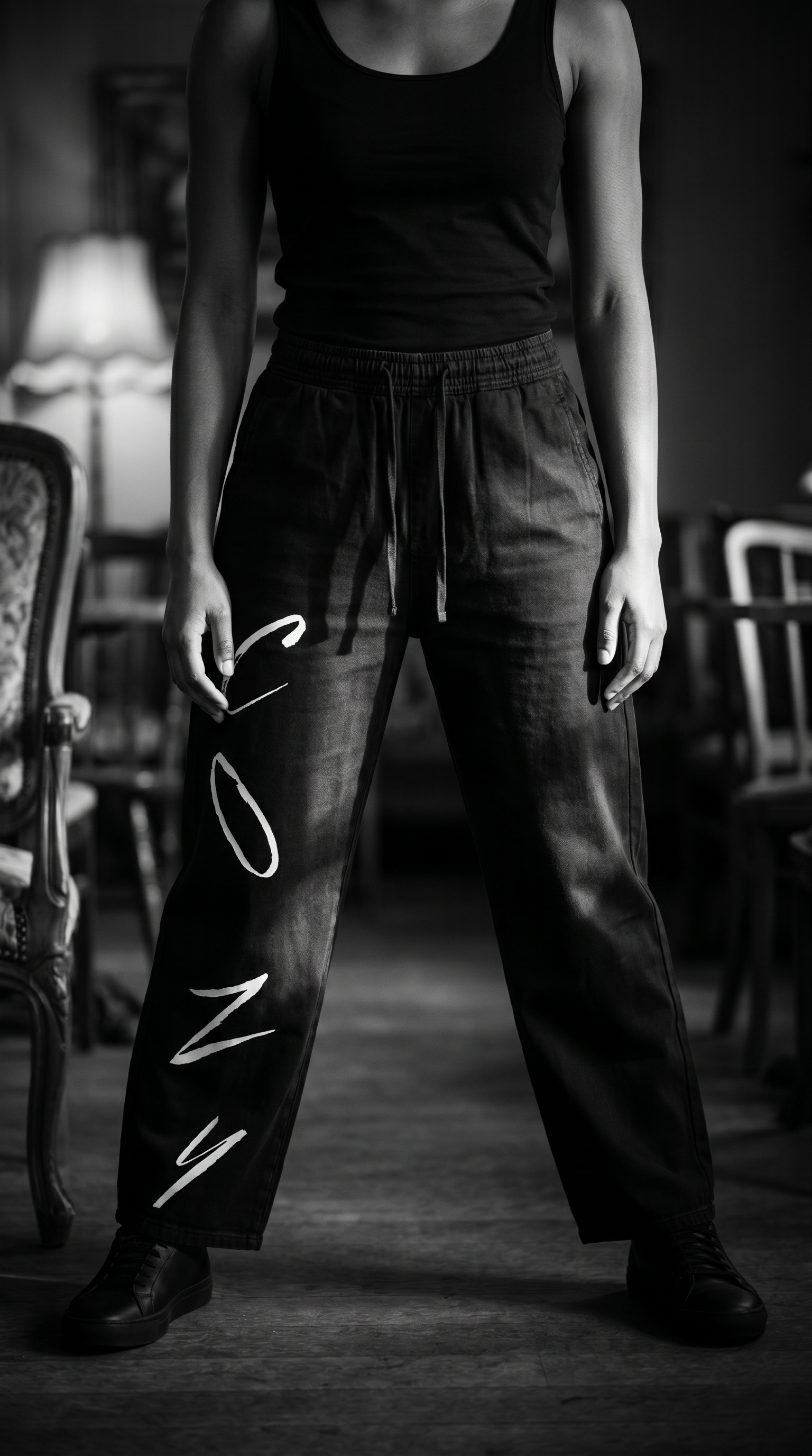 Unisex Vintage Wash Loose Sweatpants
