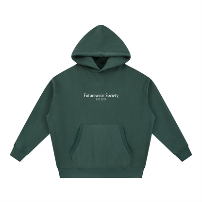 Essential Oversized Boxy Fit Fleece Hoodie