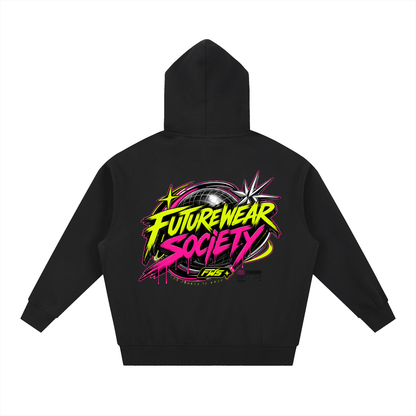 Essential Oversized Boxy Fit Fleece Hoodie
