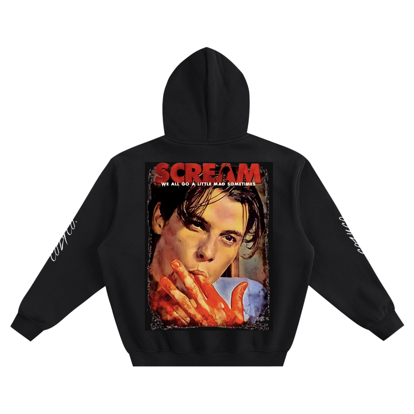 Fleeced Boxy Hoodie