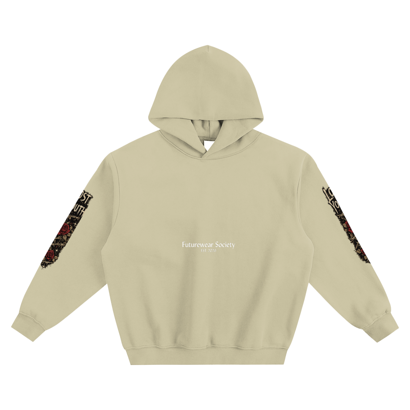 Fleeced Boxy Hoodie