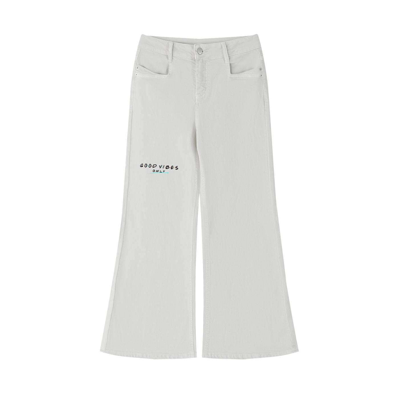 Women's Vintage Wash Flared Leg Jeans