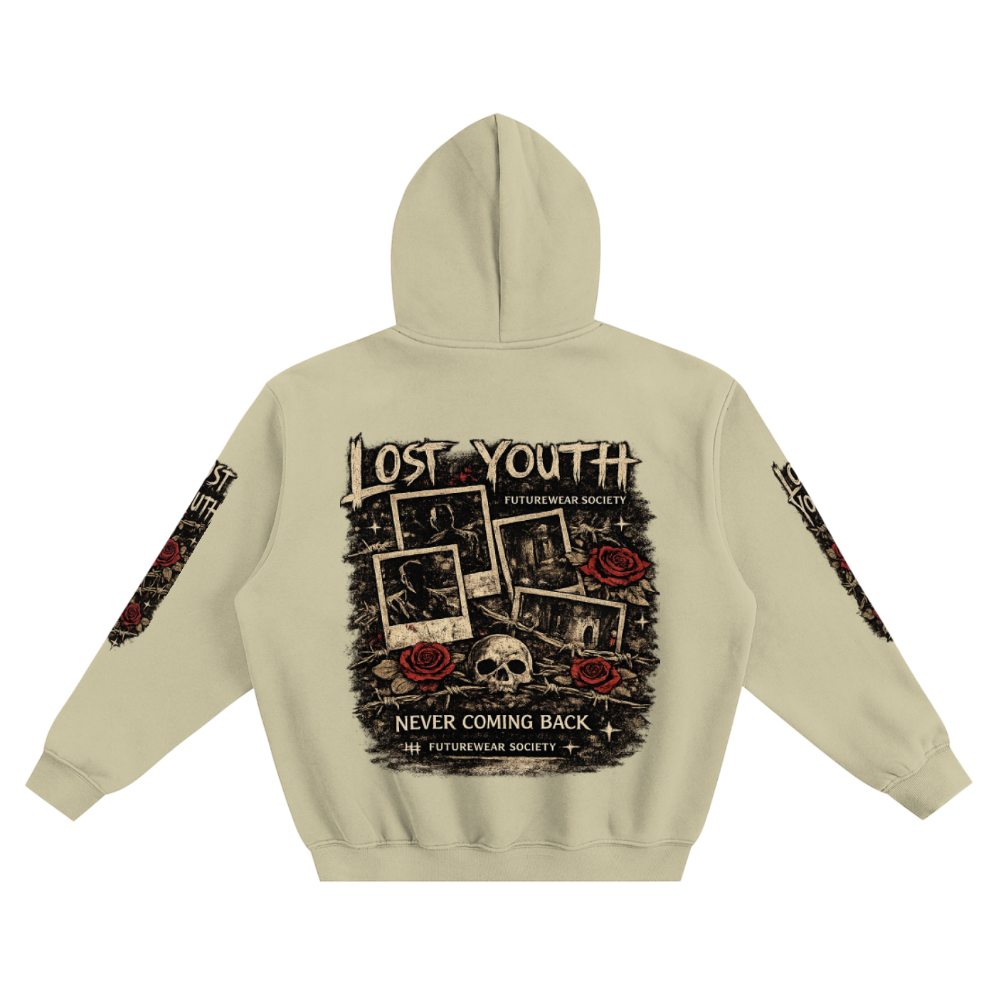 Fleeced Boxy Hoodie