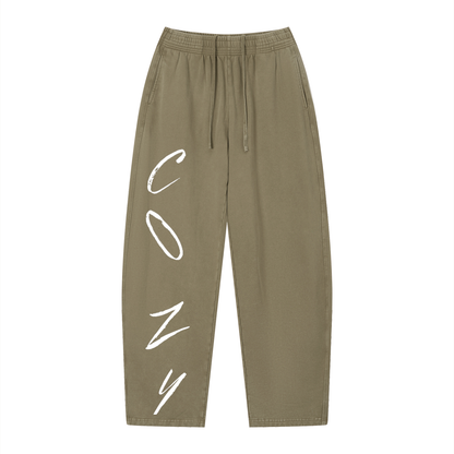 Unisex Vintage Wash Loose Sweatpants