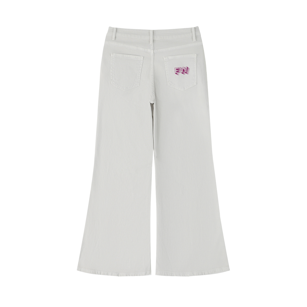 Women's Vintage Wash Flared Leg Jeans