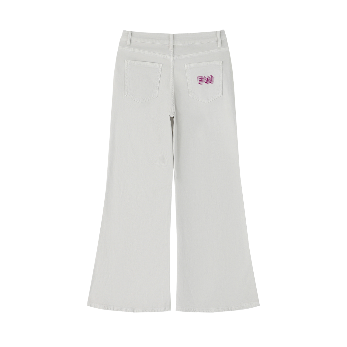 Women's Vintage Wash Flared Leg Jeans