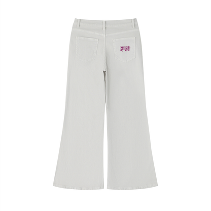 Women's Vintage Wash Flared Leg Jeans