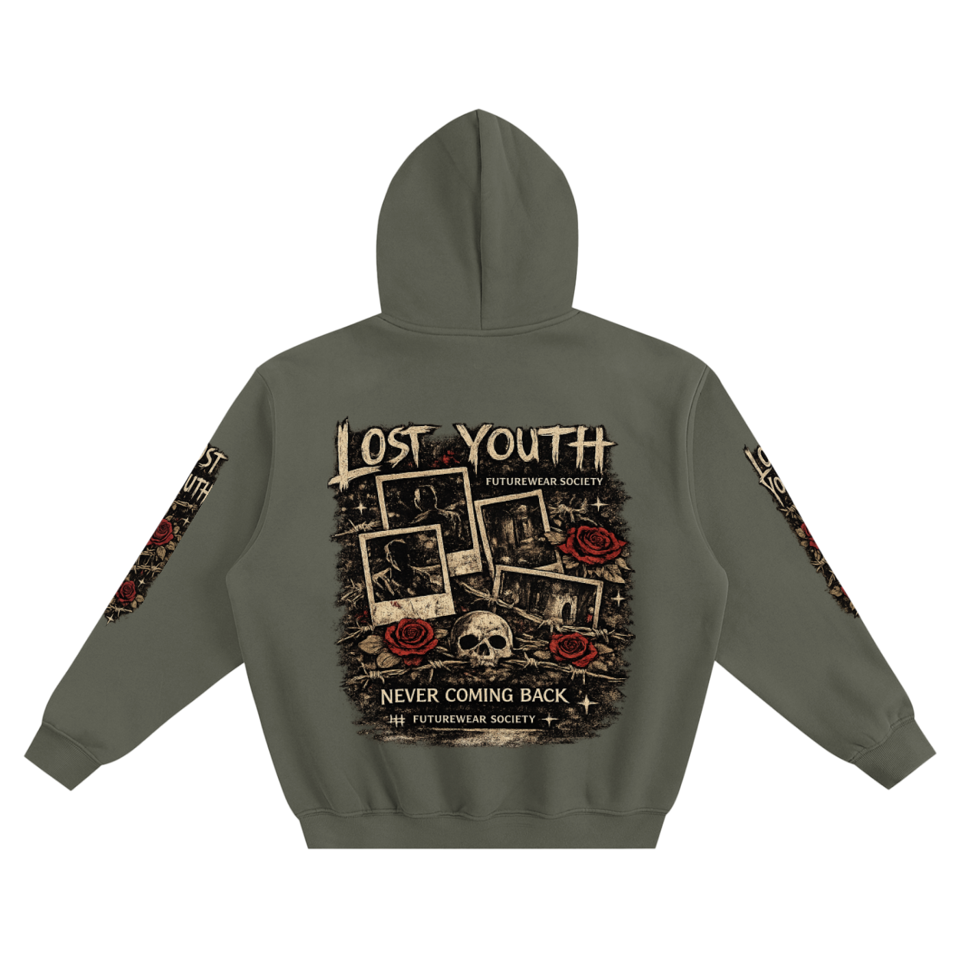 Fleeced Boxy Hoodie