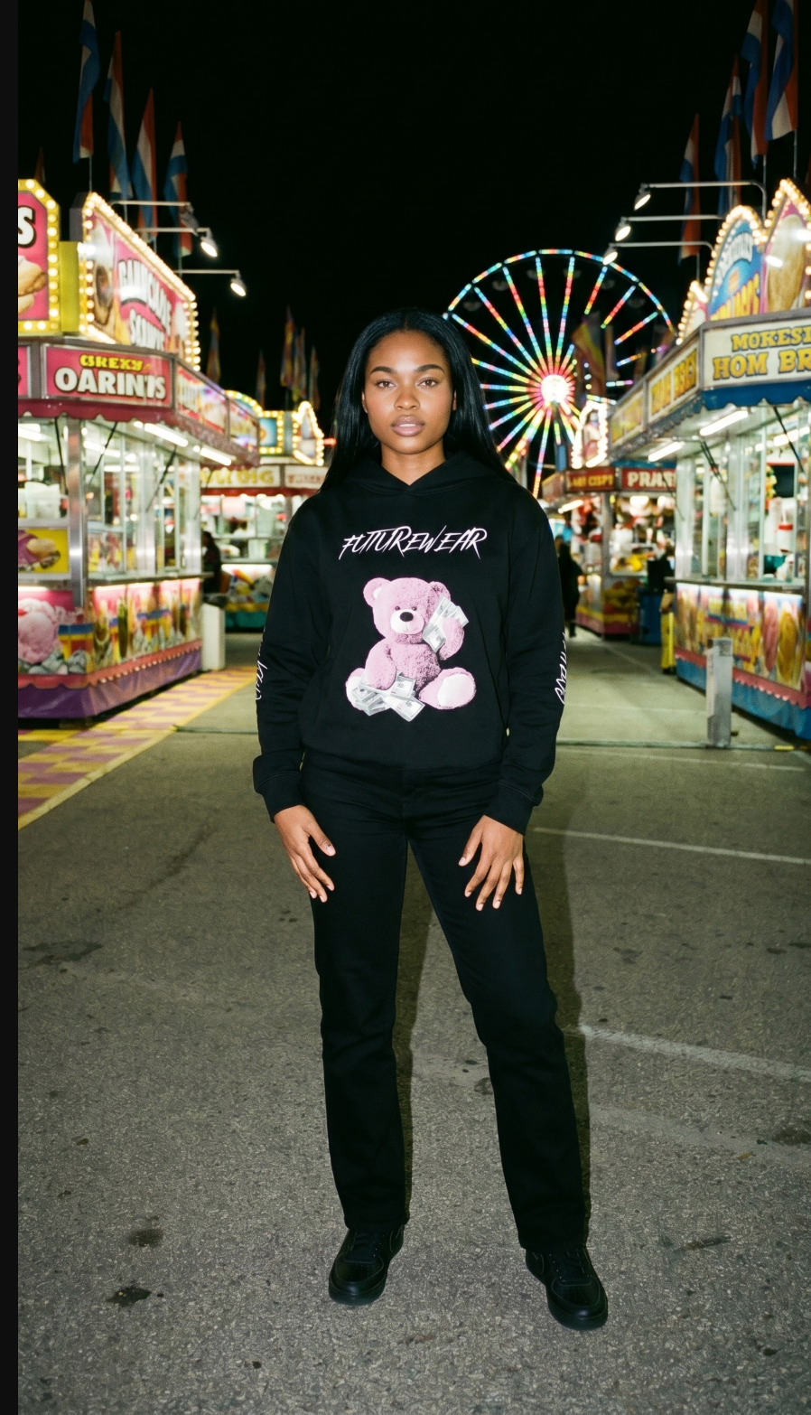 Fleeced Boxy Hoodie