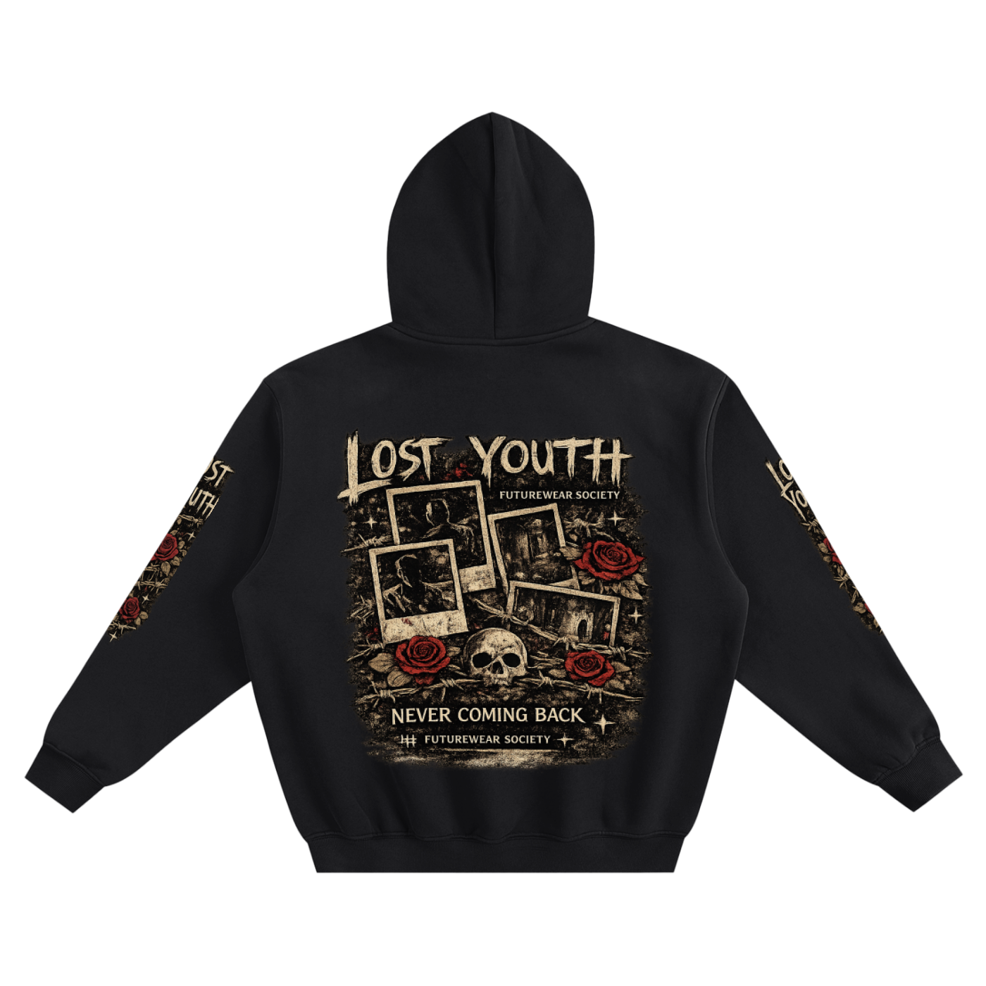 Fleeced Boxy Hoodie