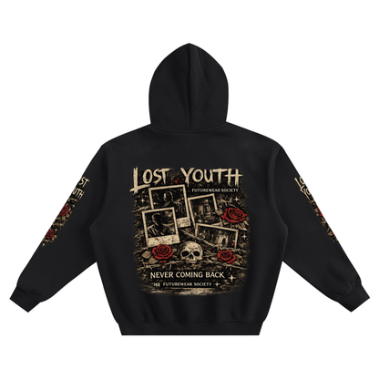 Fleeced Boxy Hoodie