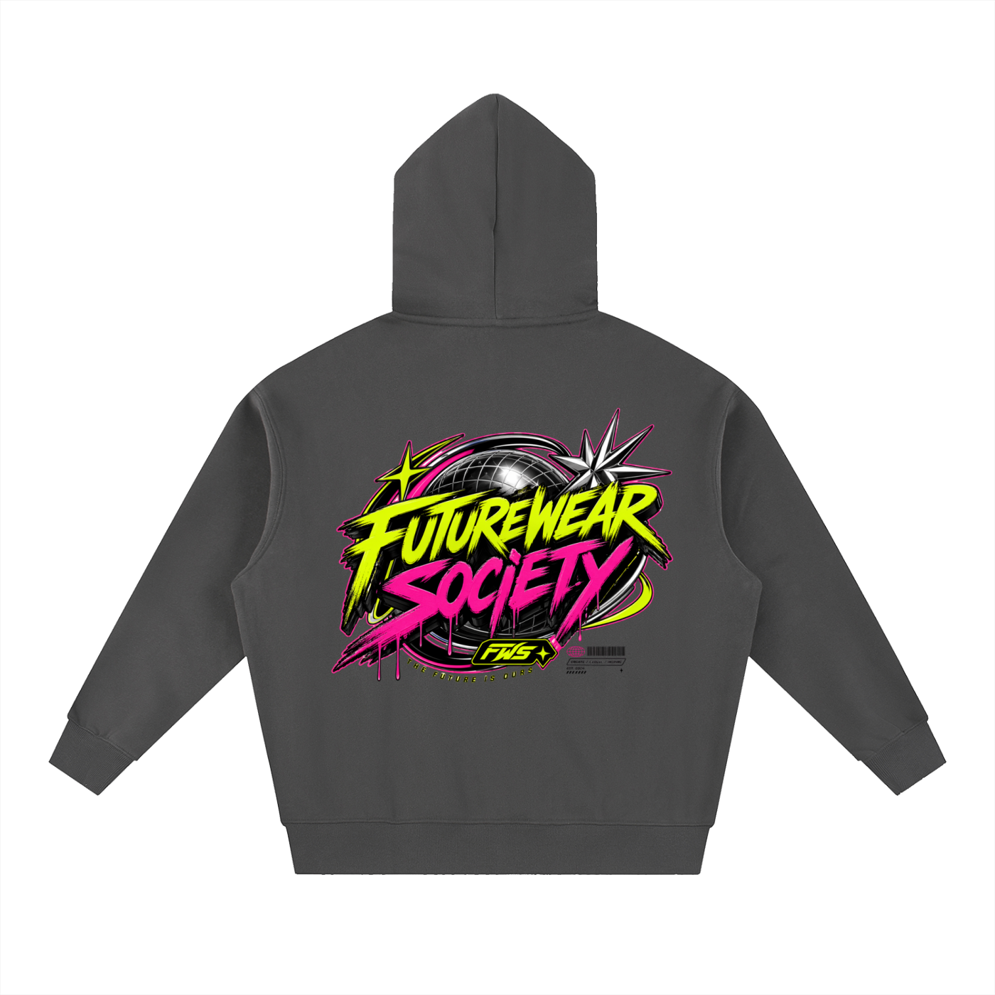 Essential Oversized Boxy Fit Fleece Hoodie