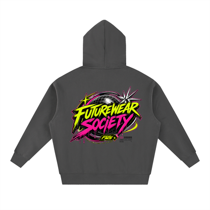 Essential Oversized Boxy Fit Fleece Hoodie