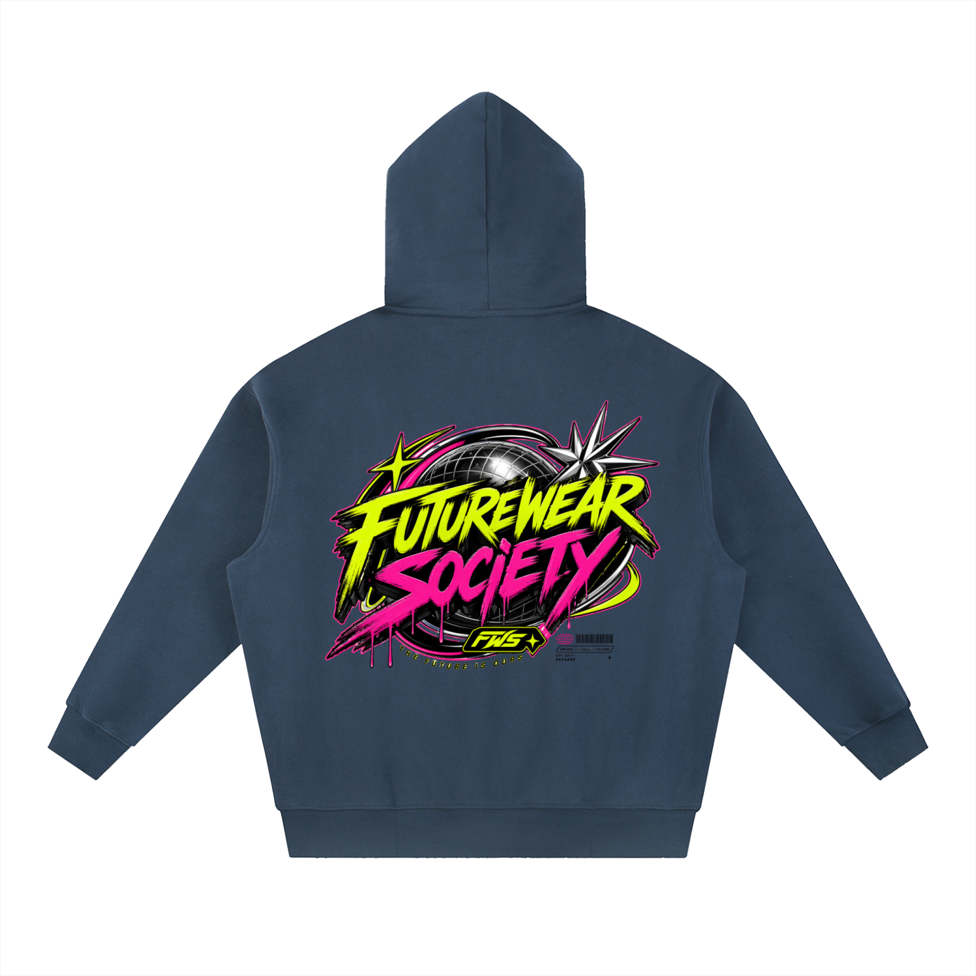 Essential Oversized Boxy Fit Fleece Hoodie
