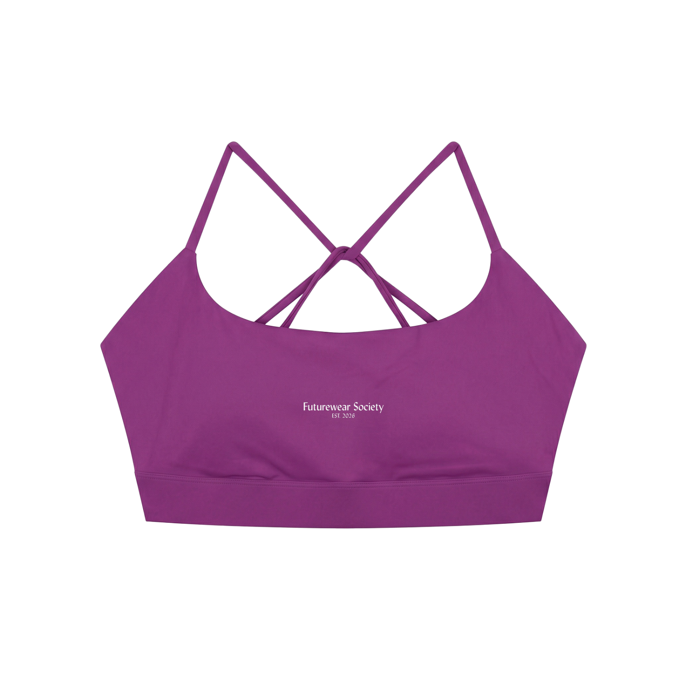 Strappy Criss Cross Yoga Sports Bra