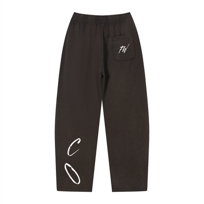 Unisex Vintage Wash Loose Sweatpants