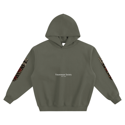 Fleeced Boxy Hoodie