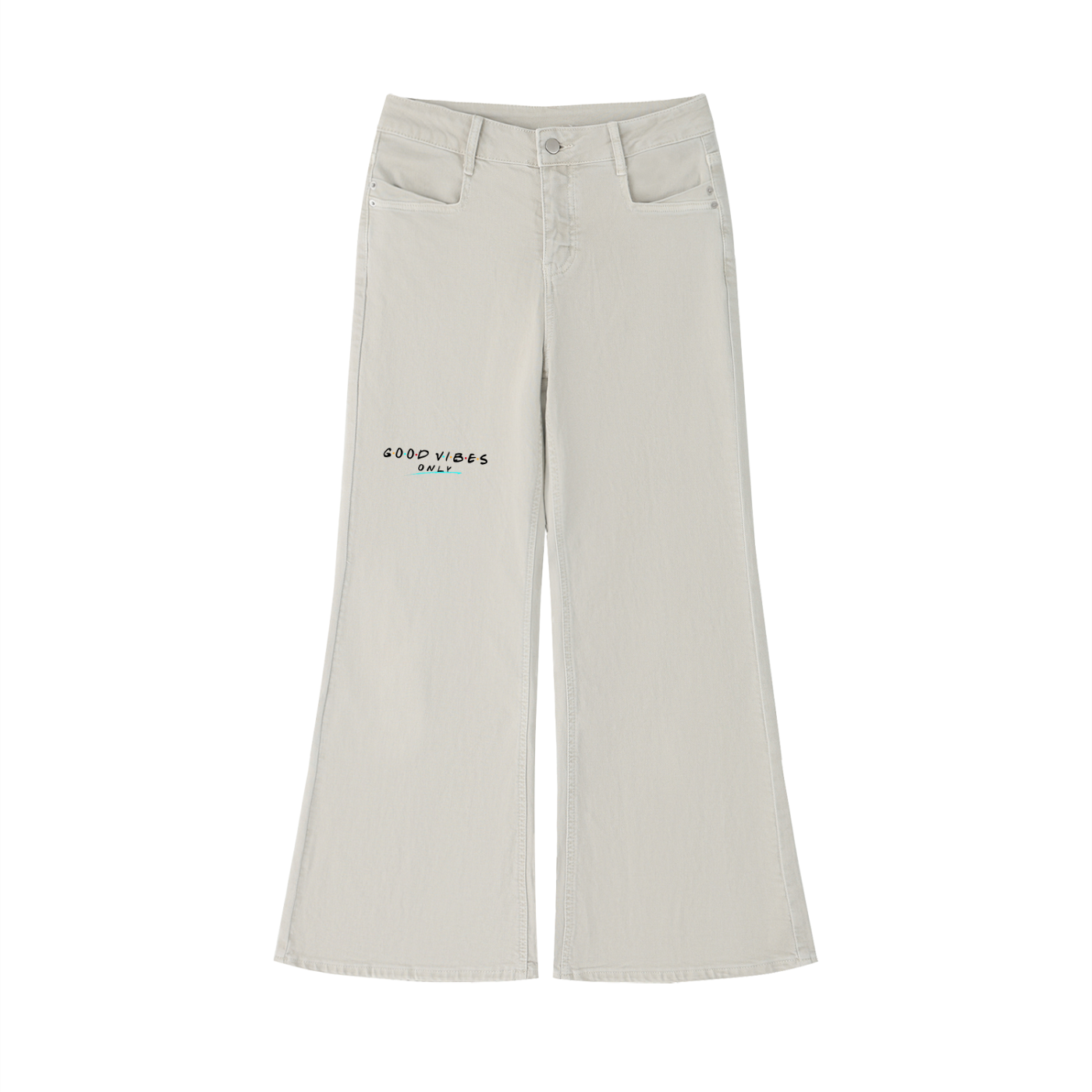 Women's Vintage Wash Flared Leg Jeans