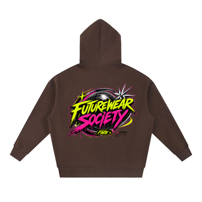 Essential Oversized Boxy Fit Fleece Hoodie