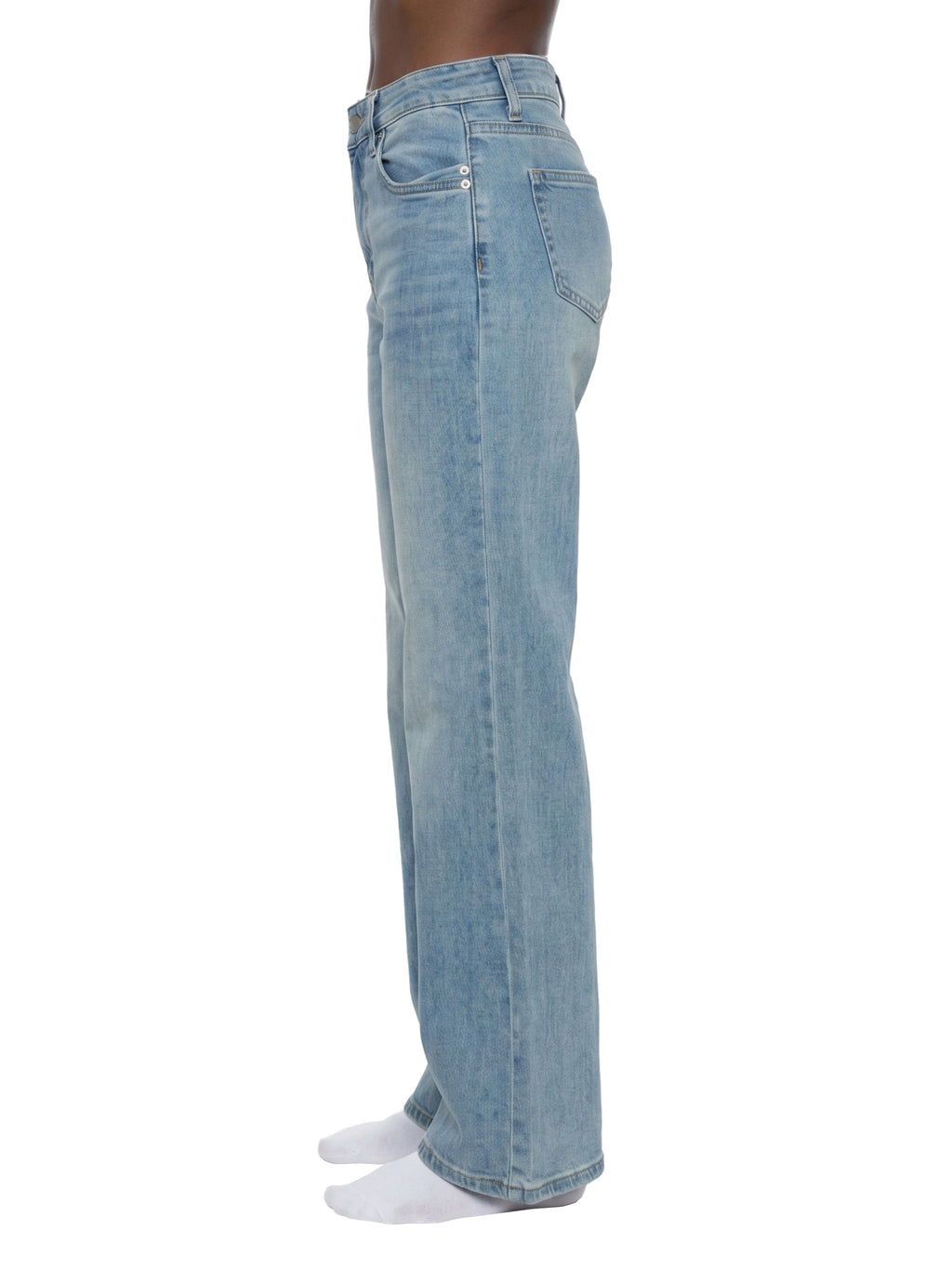 Women's Vintage Wash Flared Leg Jeans