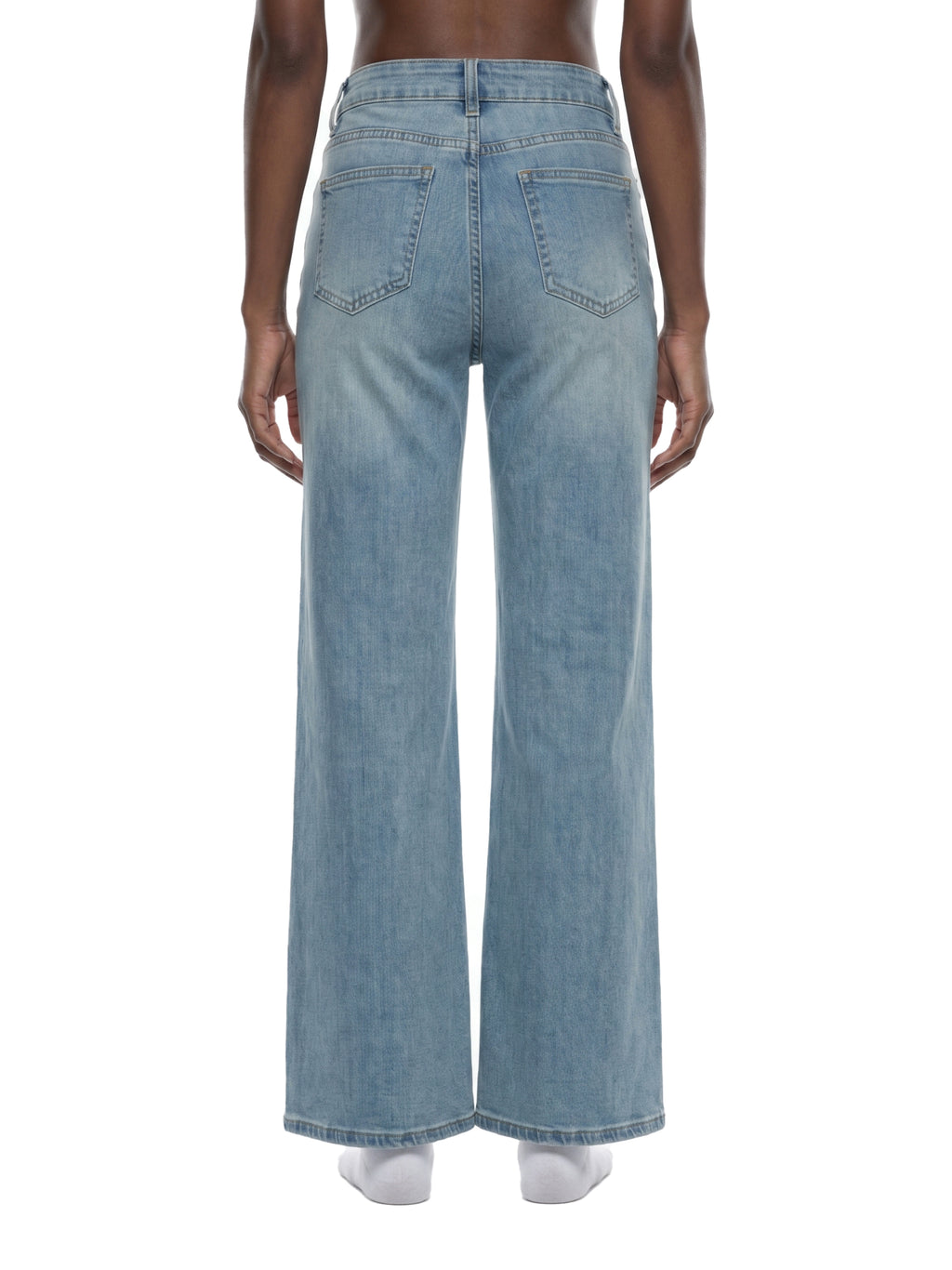Women's Vintage Wash Flared Leg Jeans